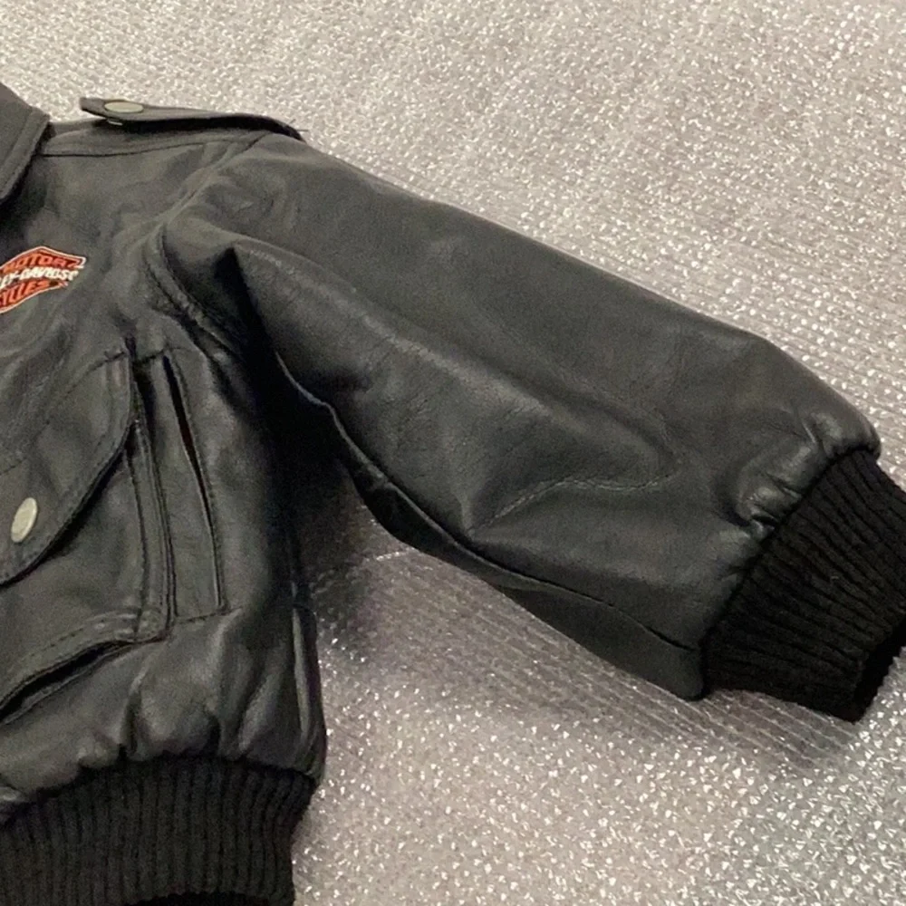 Adorable Harley Davidson Kids’ Faux Leather Jacket - Picture 7 of 10